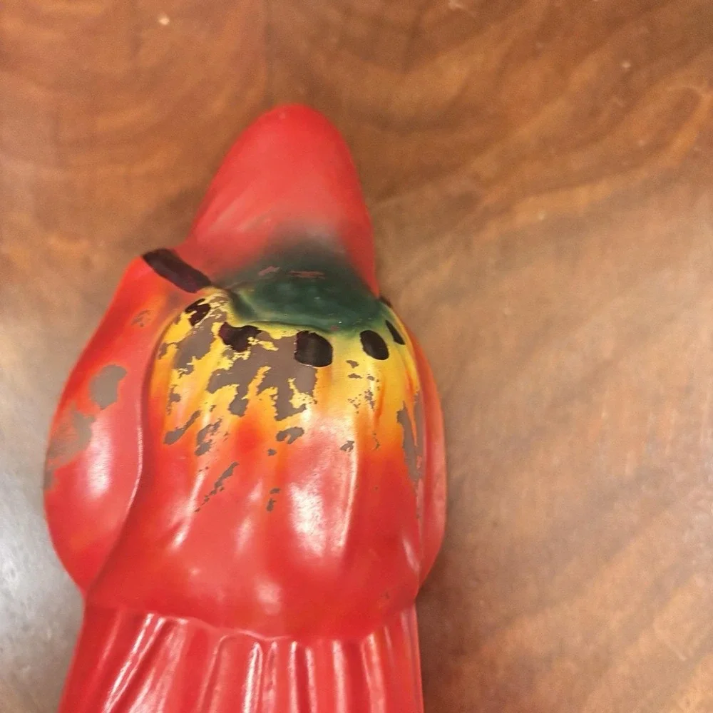 Vintage Belsnickel Santa Claus Figural Christmas Light Bulb 9